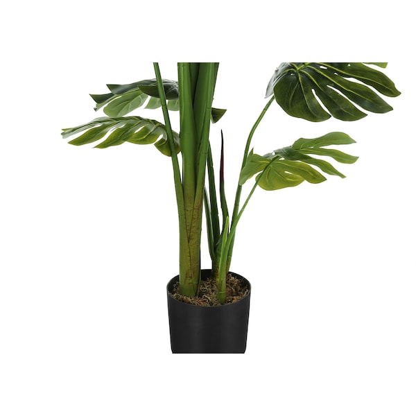 Artificial Plant, 55 Tall, Monstera Tree, Indoor, Faux, Fake, Floor, Greenery, Potted, Real Touch